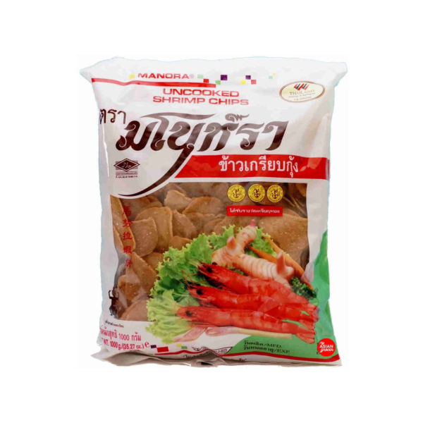 Manora prawn crackers 500g - Nongfern Thai Supermarket | Thai ...